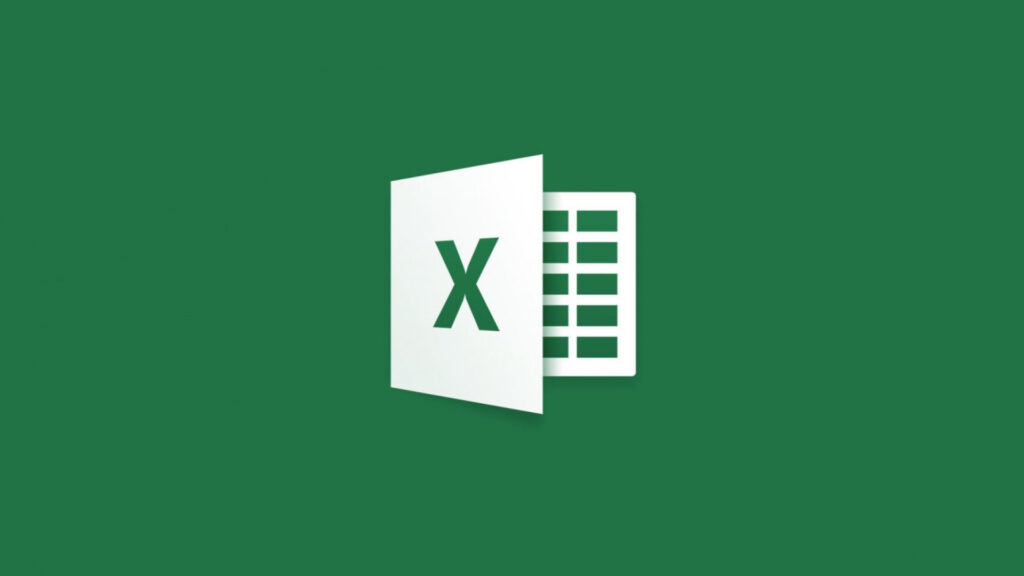 Microsoft Excel logo featuring a green background and an open file with a grid and a large "X" on the front cover.