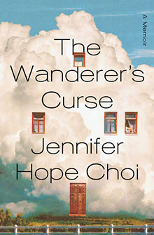 Book cover with a cloud shaped like a house, featuring windows and a door; title text overlays the image.