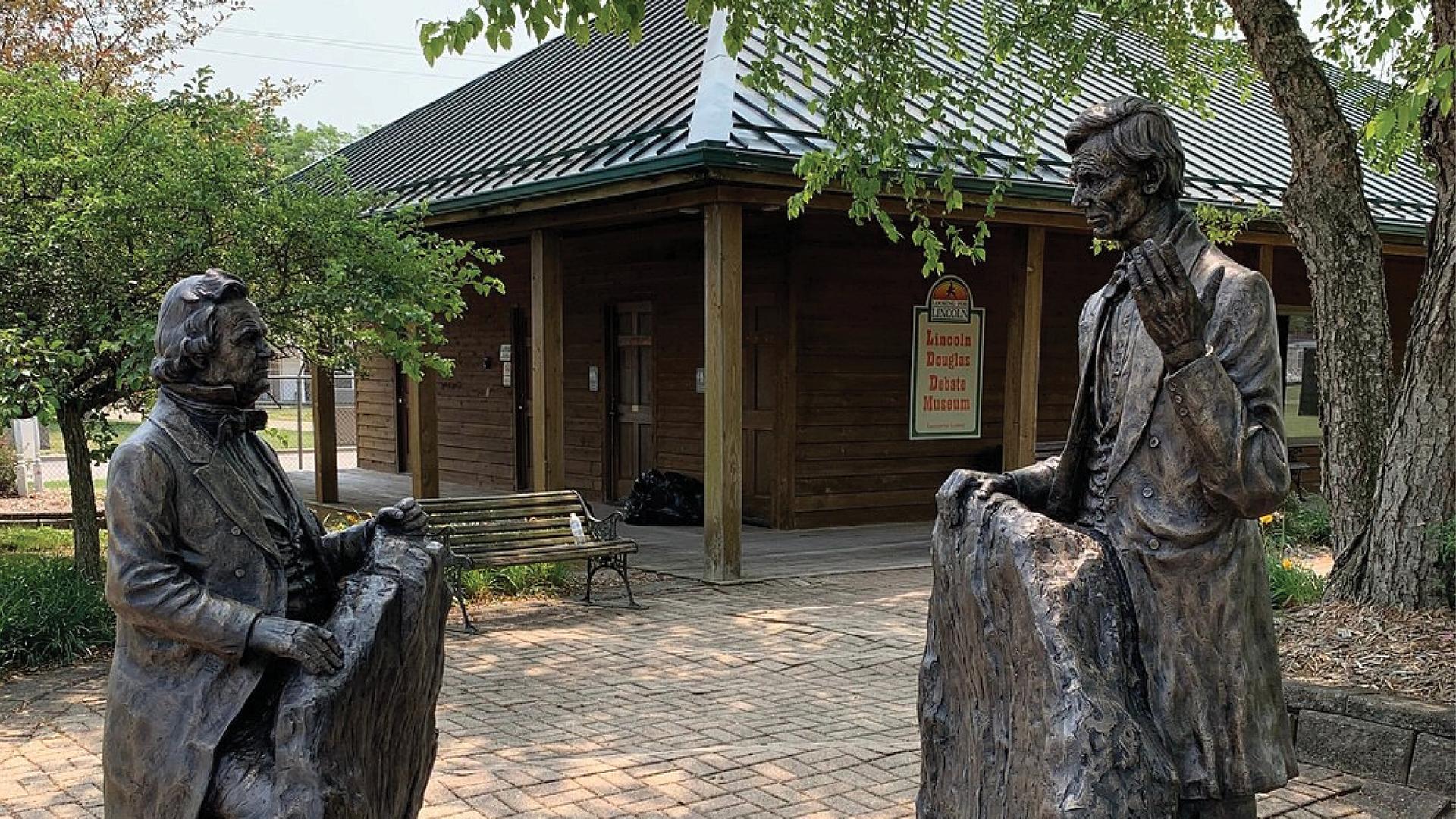 Explore More Illinois Welcomes Lincoln Douglas Debate Museum - Glenside ...